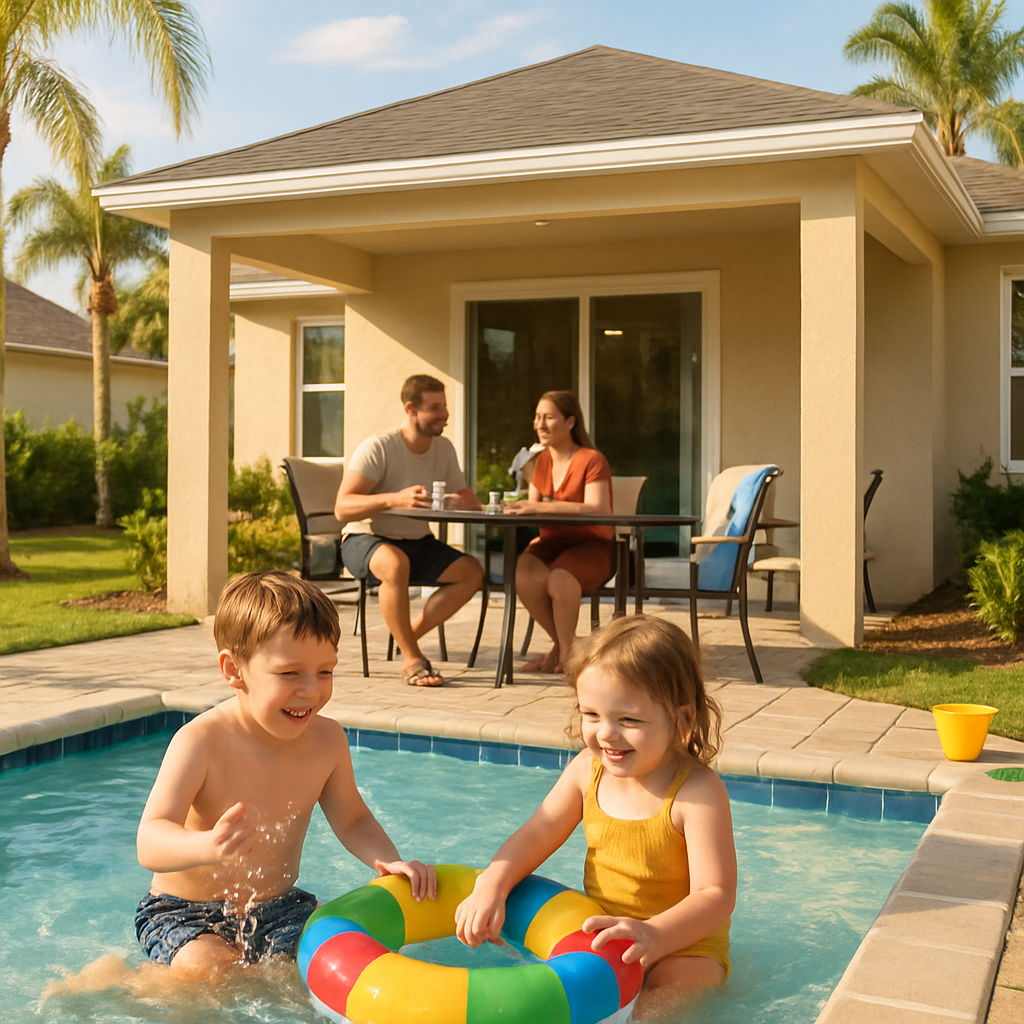 Orlando-Villen für Familienurlaub und Parks – Villa Cape Coral 4U